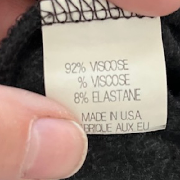 Theory Dark Grey Scoop Neck T-Shirt - Picture 4 of 5